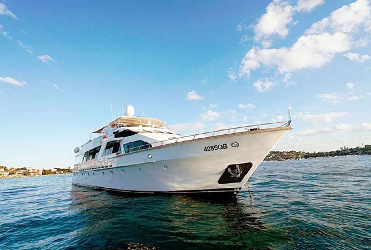 luxury charter yacht COSMOS II